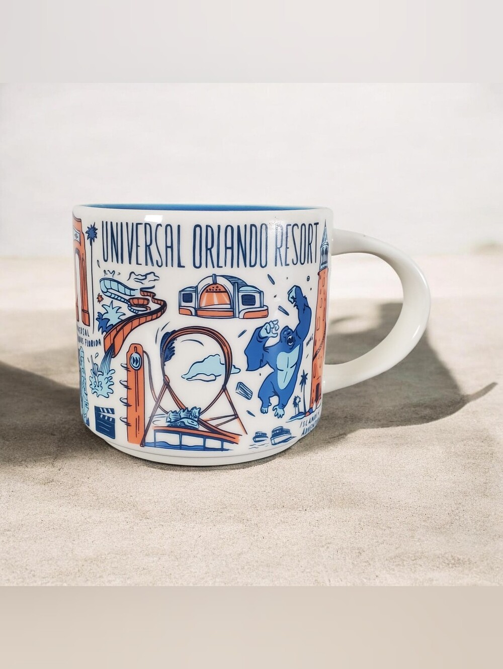 Starbucks Universal Orlando Resort Been There Series Coffee Cup Mug 14oz